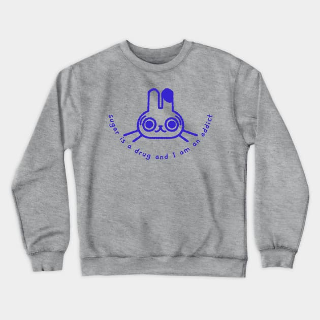 Sugar Addict Crewneck Sweatshirt by Craft and Crumbles